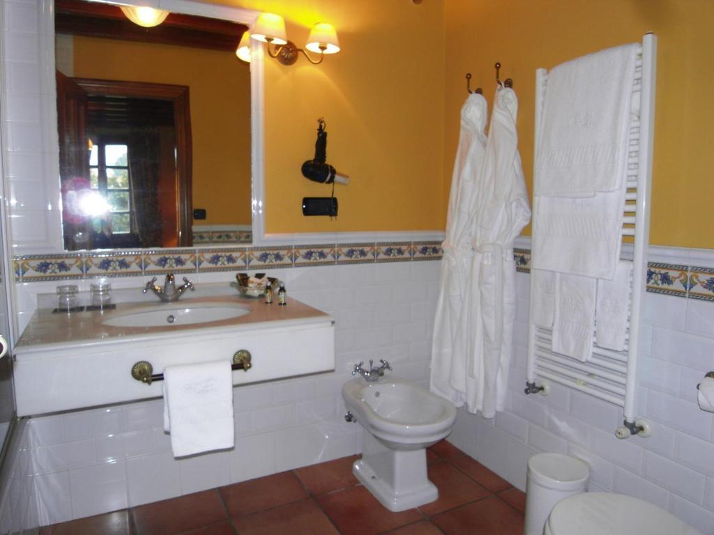 Pazo De Adran Hotell Milladoiro Rom bilde