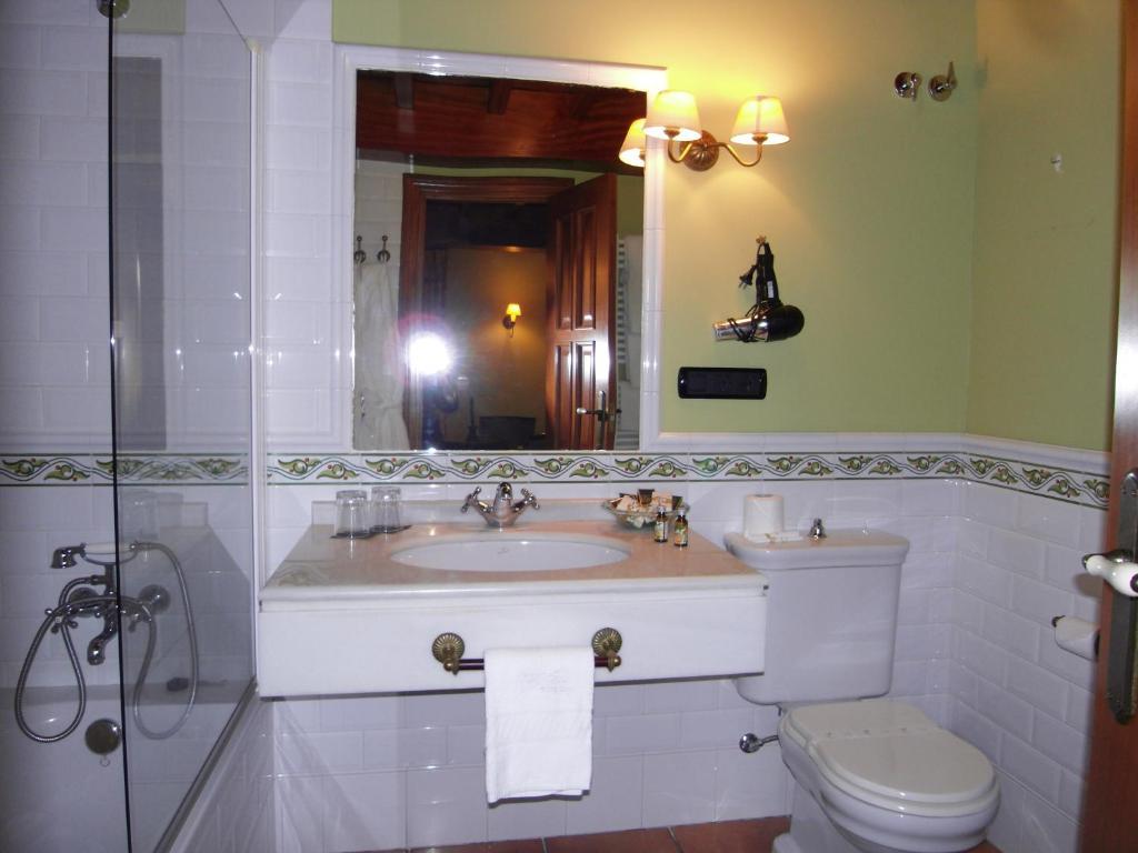 Pazo De Adran Hotell Milladoiro Rom bilde